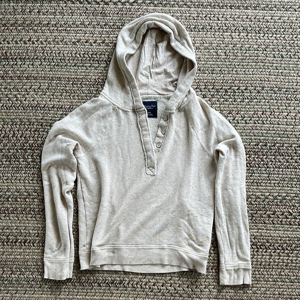 Lot of TWO lightweight AE sweatshirts size M